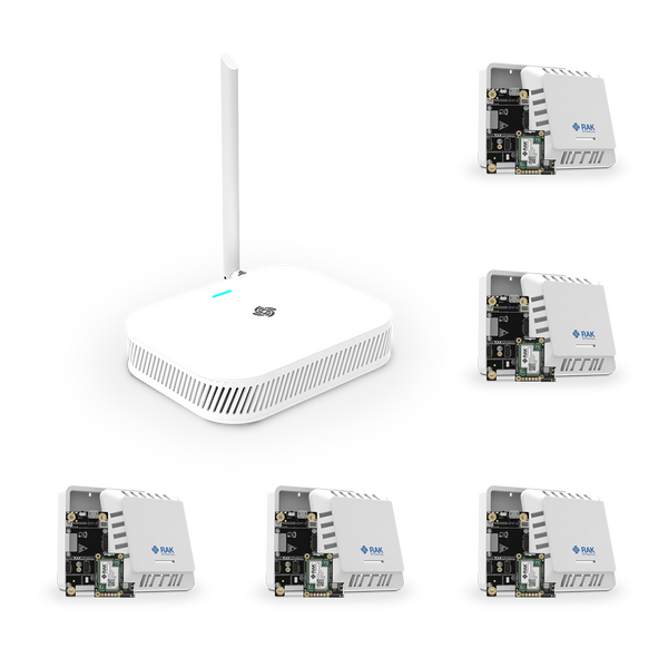 Indoor Environment Monitoring Kit | Air Quality Monitoring kit with a Gateway for LoRaWAN