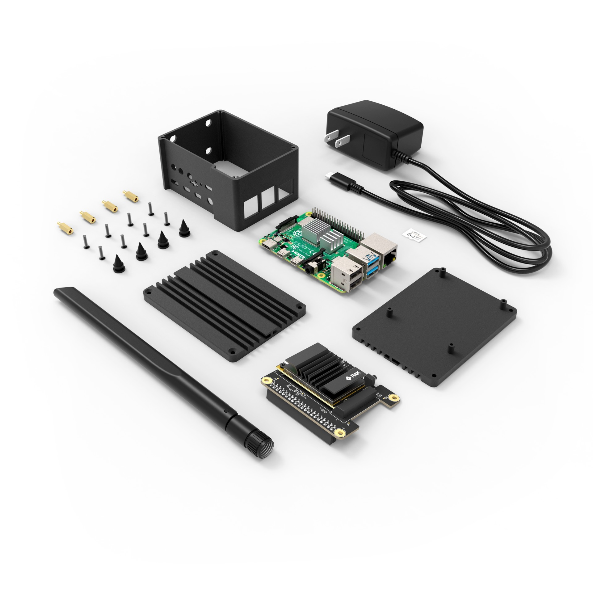 RAK Raspberry Pi 4 Kit for LoRaWAN®